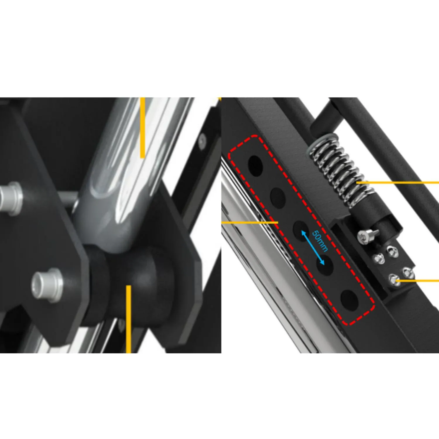 Rapid Motion LPHS1001 Leg Press & Hack Squat Combo Machine