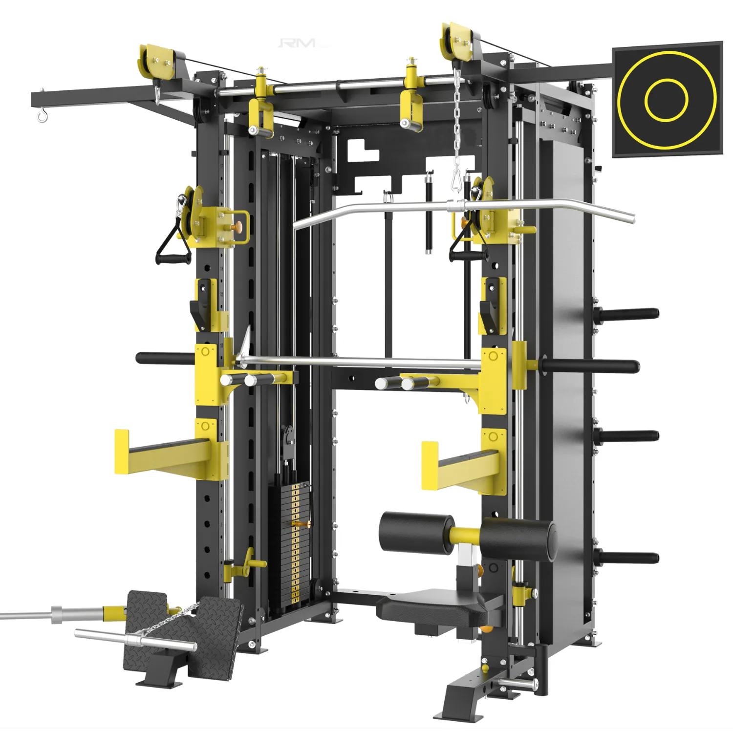 RMC Cable All in One Multi Functional Trainer - Pin Loaded - BLITZ Series-RMC-BZFT1001
