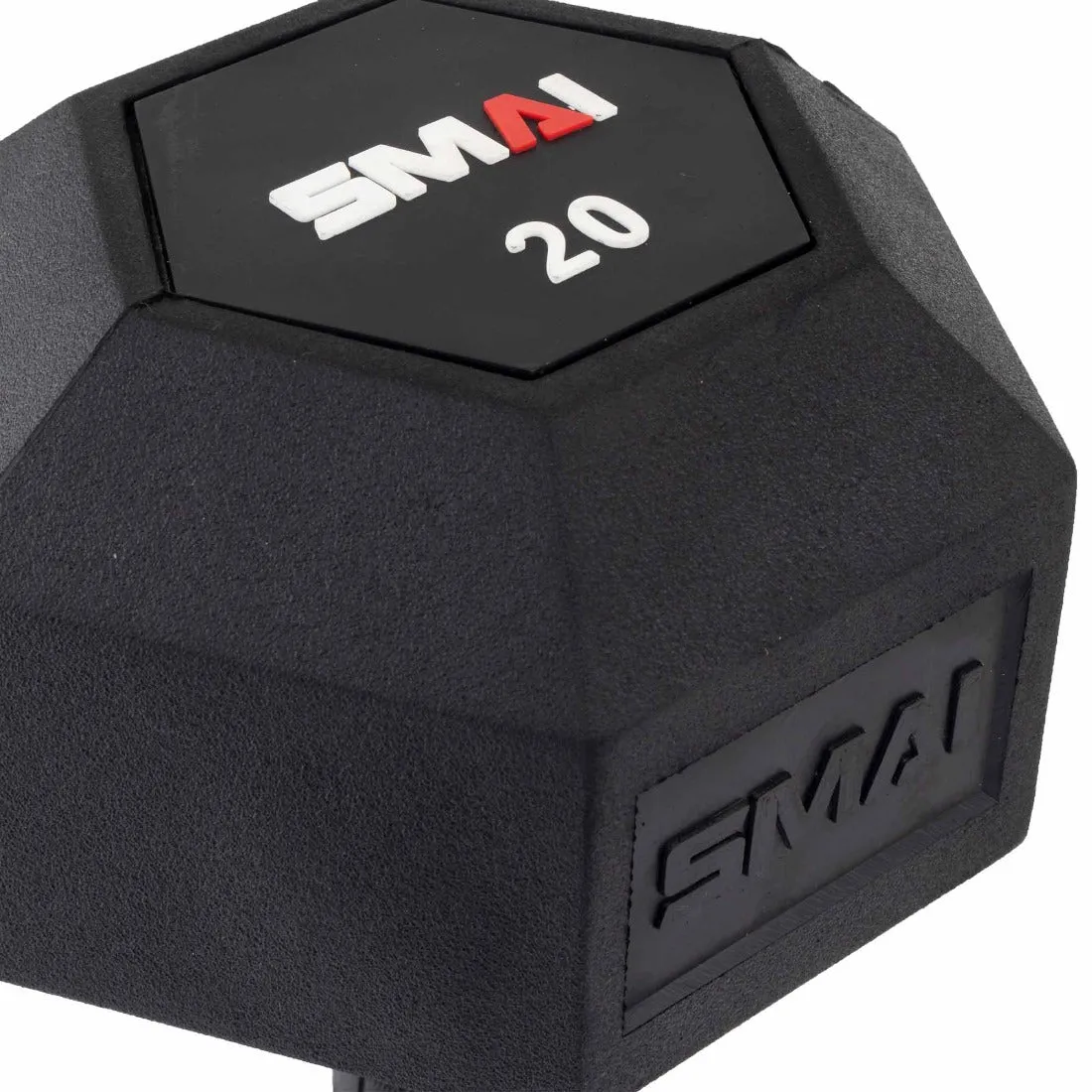 Rubber Hex Dumbbells - (Pair) Apex Smai