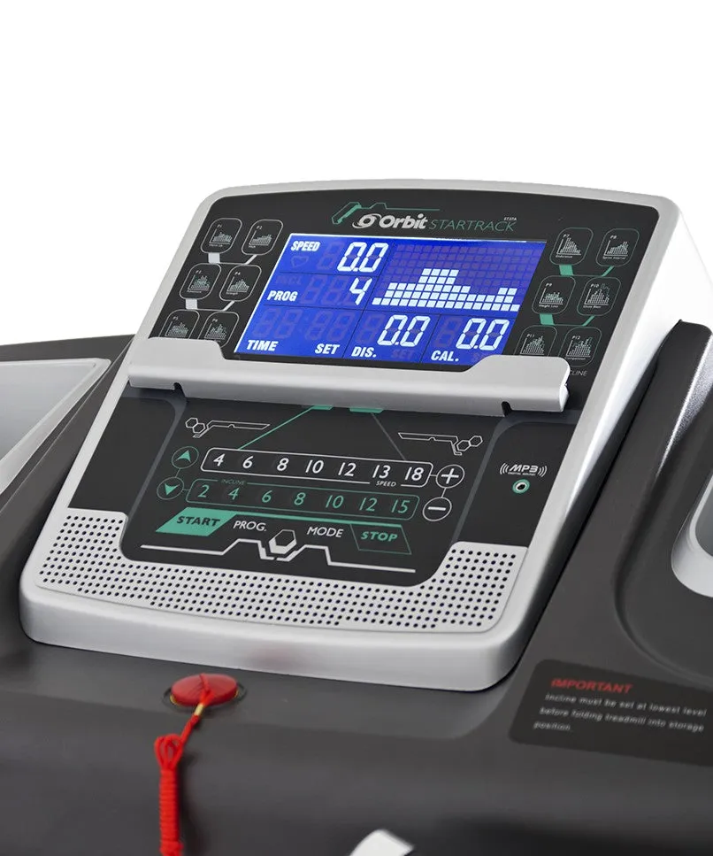 StarTrack ST37A.4 Treadmill - 1.5HP AC Motor Orbit Fitness