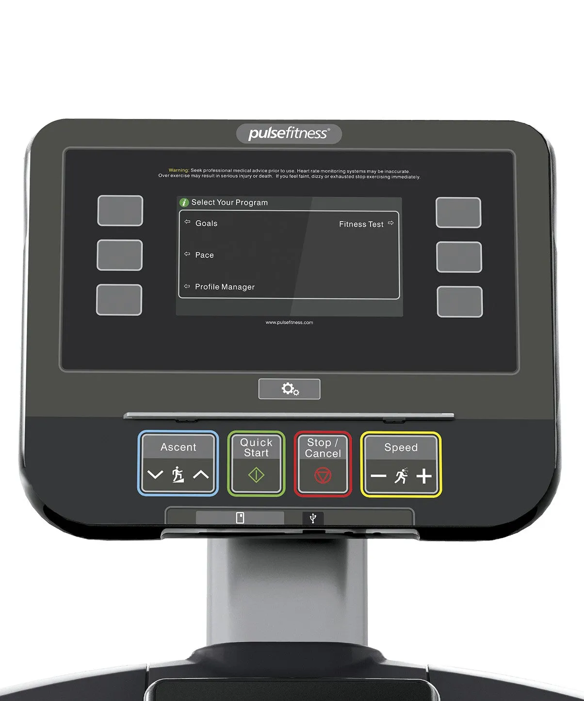 Step Series Classic Independent Stepper with 7" Tactile Key Console Orbit Fitness