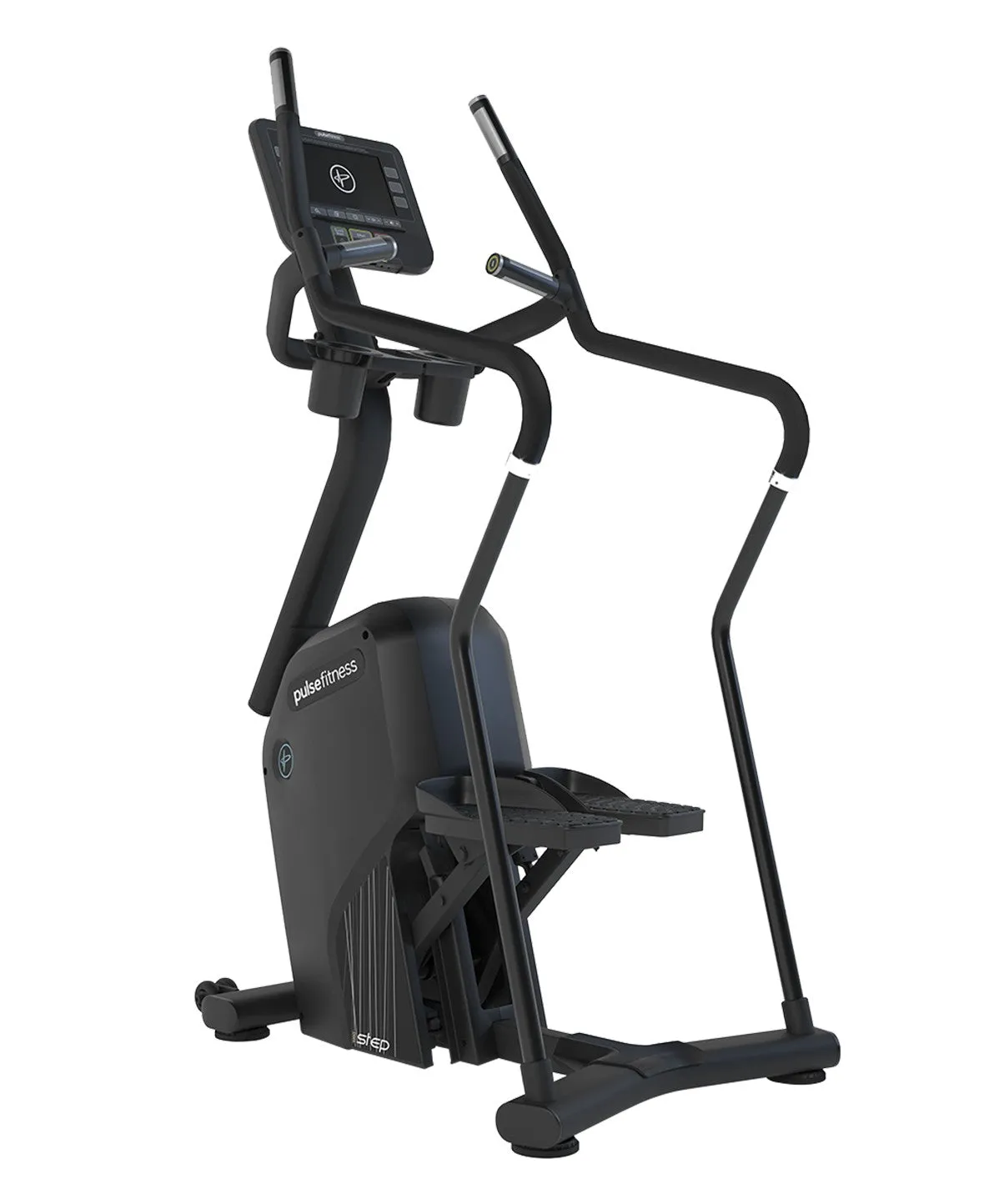 Step Series Club Line Independent Stepper with 10.1" Tactile Key Console Orbit Fitness