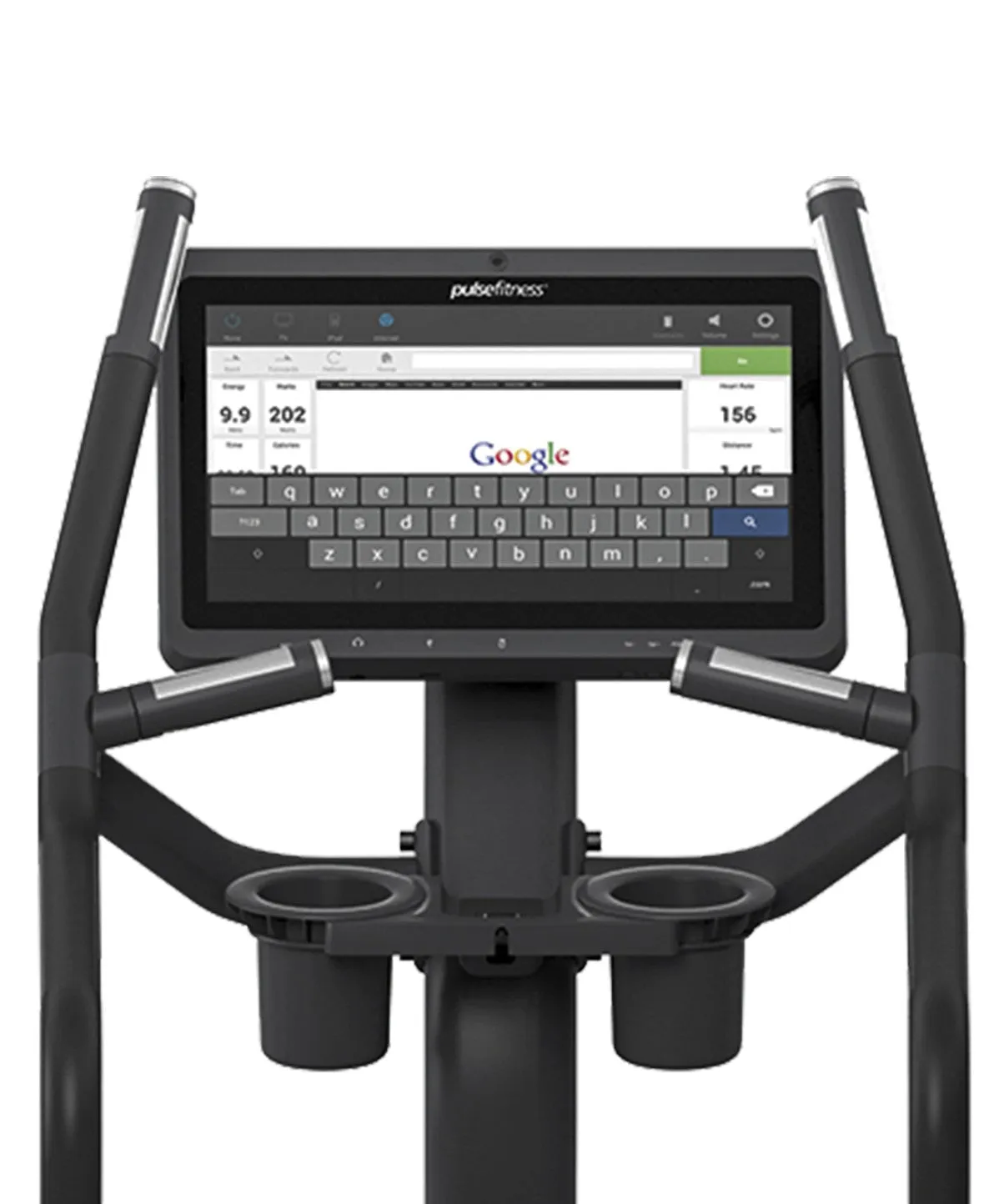 Step Series Premium Independent Stepper with 18.5" Touchscreen Console Orbit Fitness