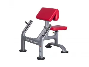 Synergy S2-4-PCB Seated Preacher Curl bench Orbit Fitness