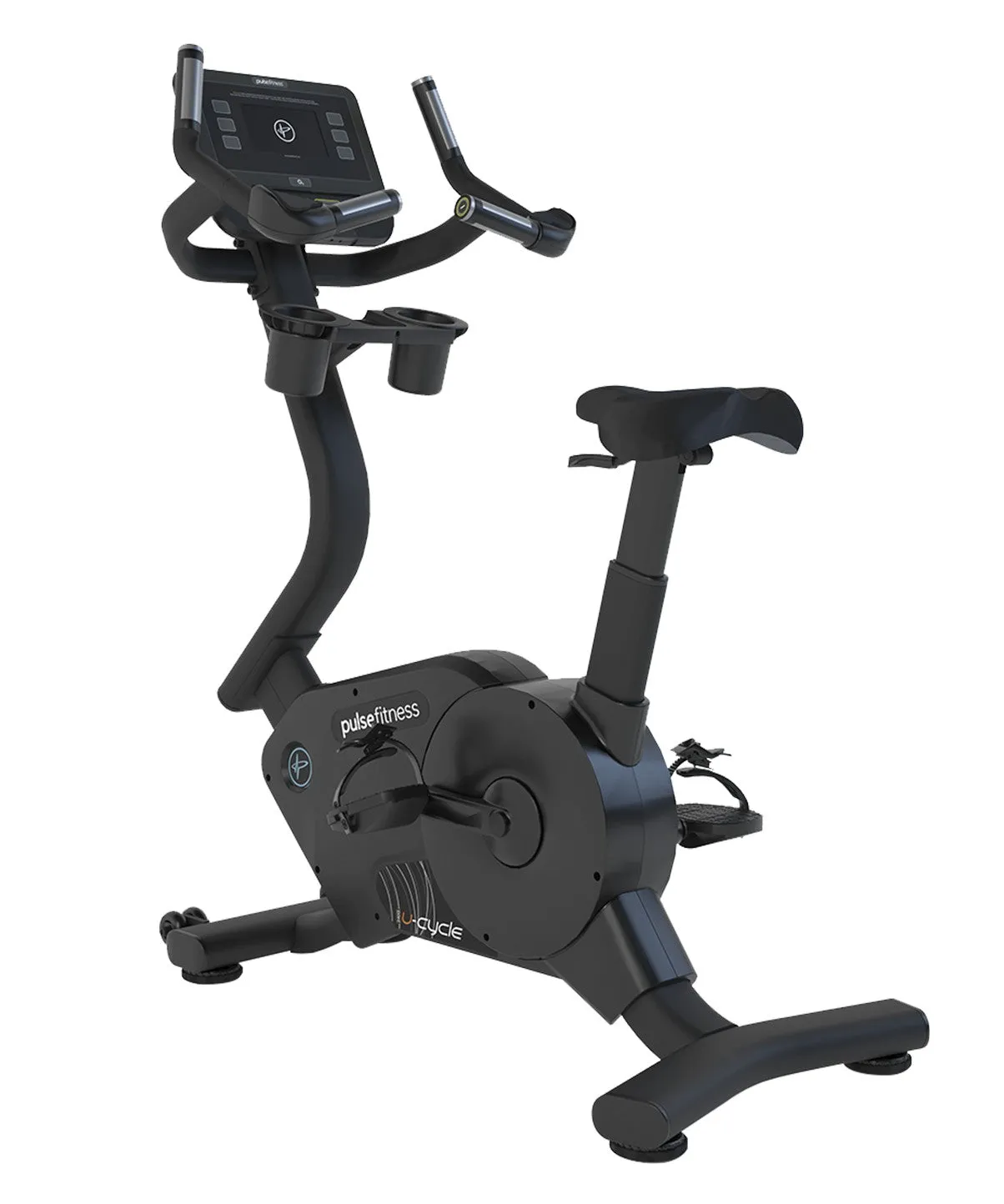 U-Cycle Series Classic Upright Cycle with 7" Tactile Key Console Orbit Fitness
