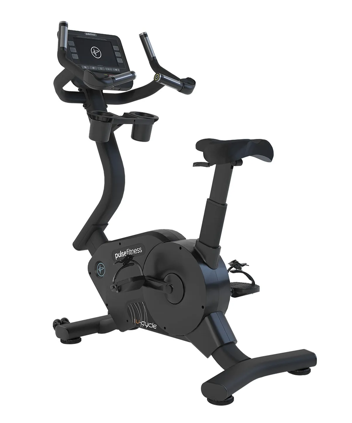 U-Cycle Series Club Line Upright Cycle with 10.1" Tactile Key Console Orbit Fitness
