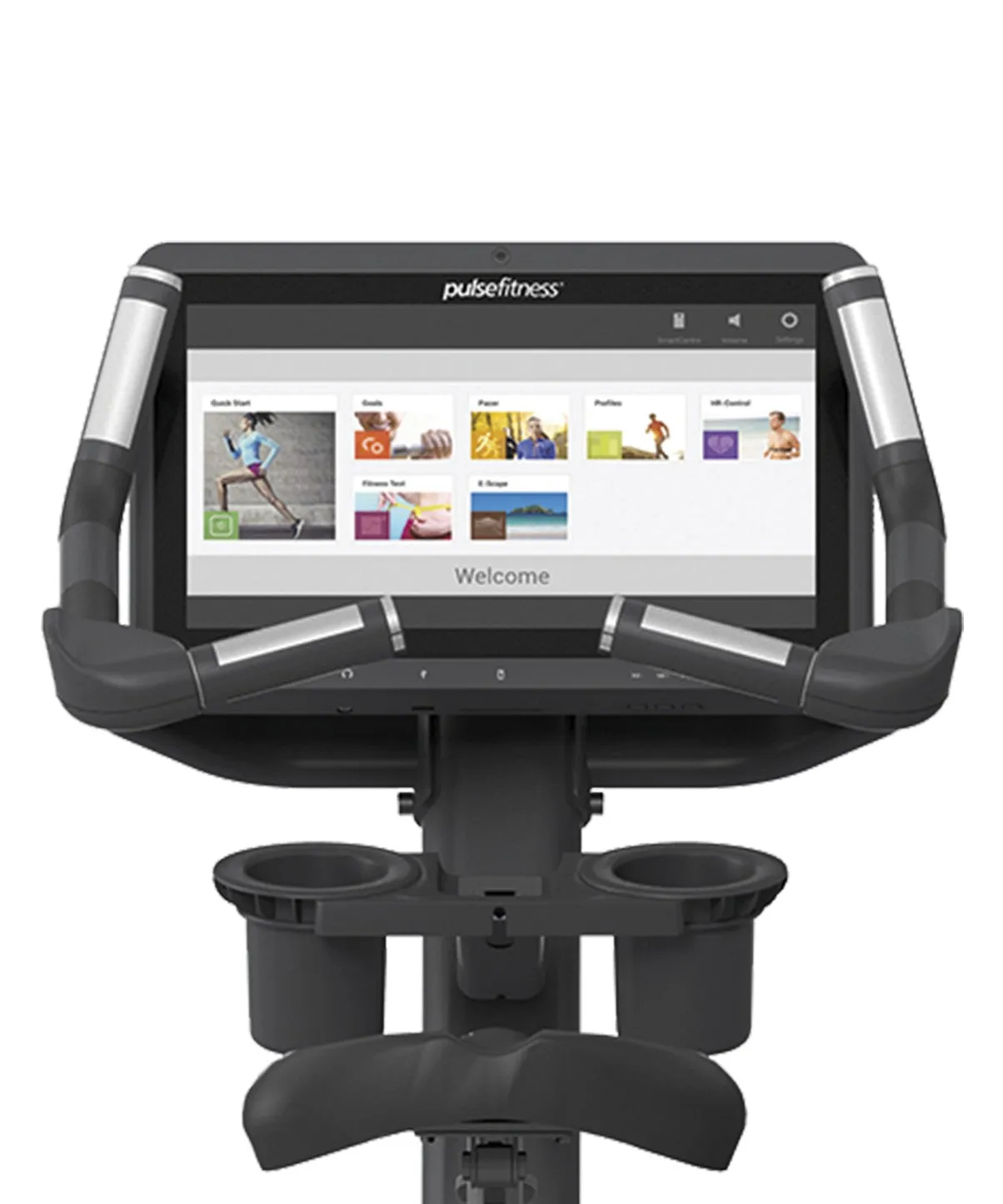 U-Cycle Series Premium Upright Cycle with 18.5" Touchscreen Console Orbit Fitness