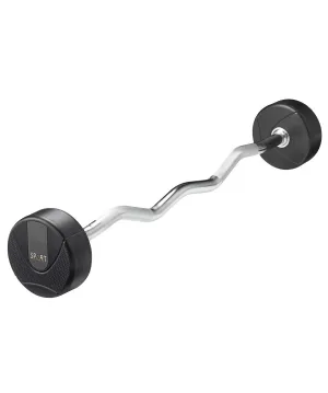 Urethane EZ Curl Barbell Orbit Fitness