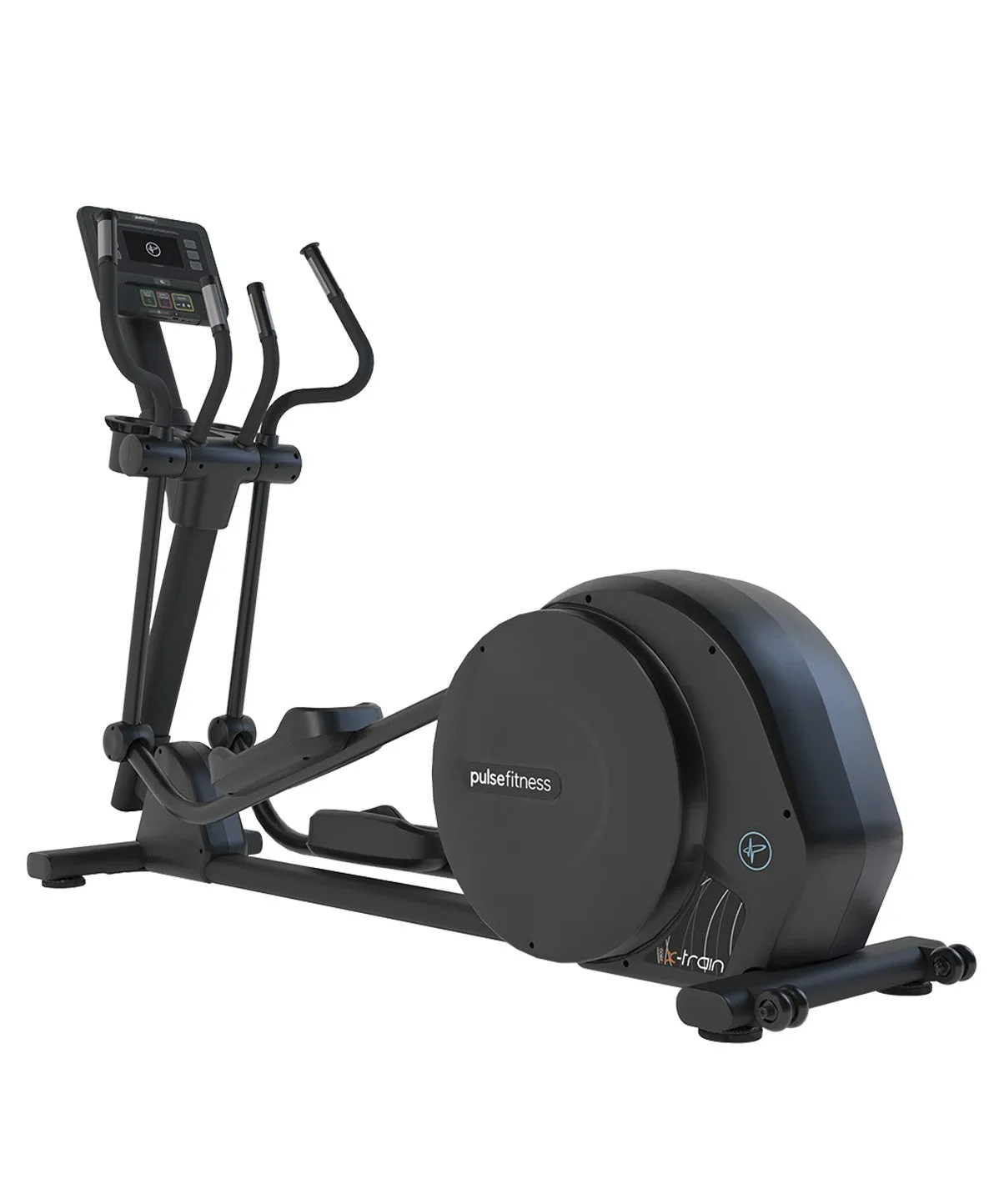 X-Train Series Classic Elliptical Cross-Trainer with 7" Tactile Key Console - Fixed Stride Orbit Fitness