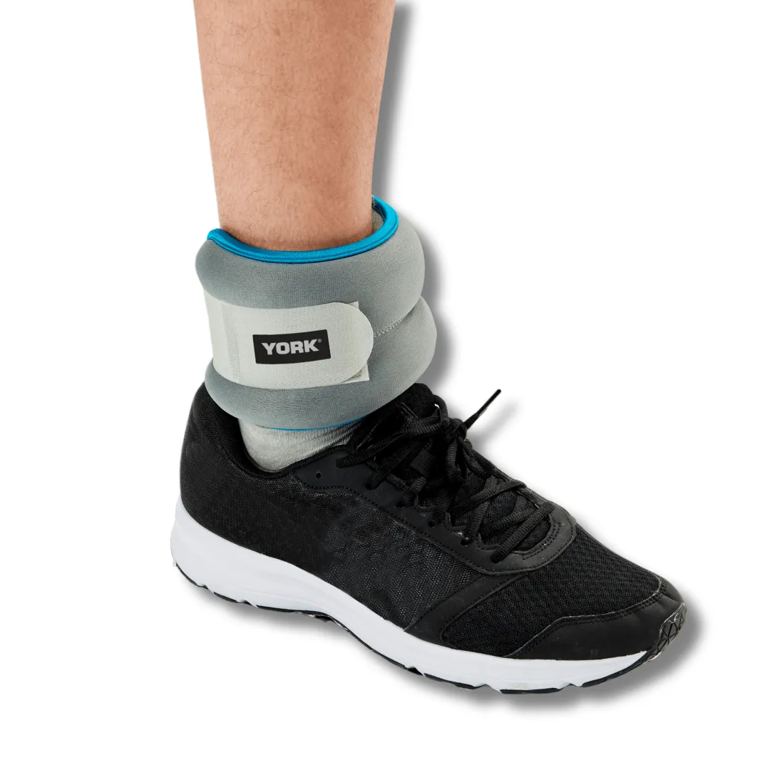York Fitness Soft Ankle Wrist weights 2 X 2KG